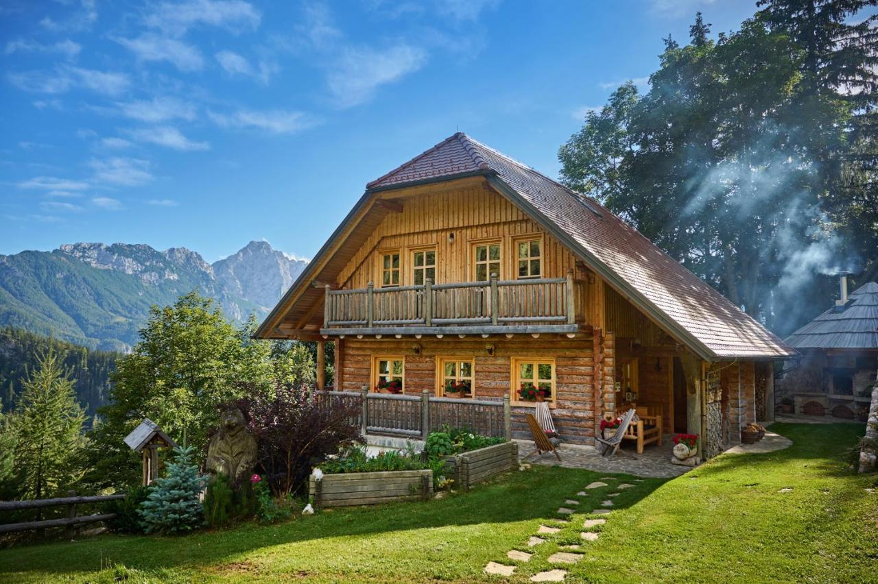 Holiday Chalet "Alpine Dreams" With Private Wellness Solčava Zewnętrze zdjęcie