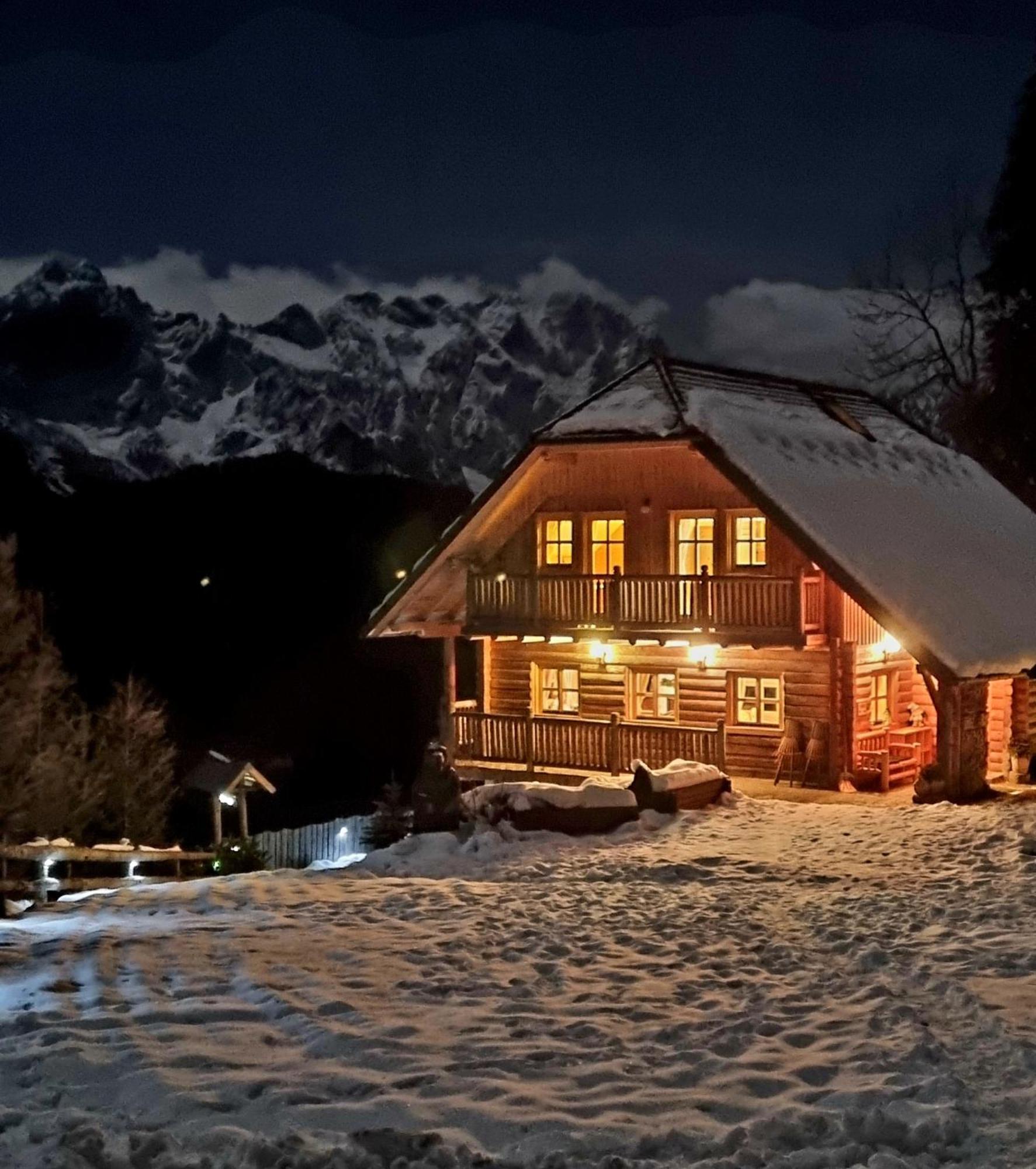 Holiday Chalet "Alpine Dreams" With Private Wellness Solčava Zewnętrze zdjęcie
