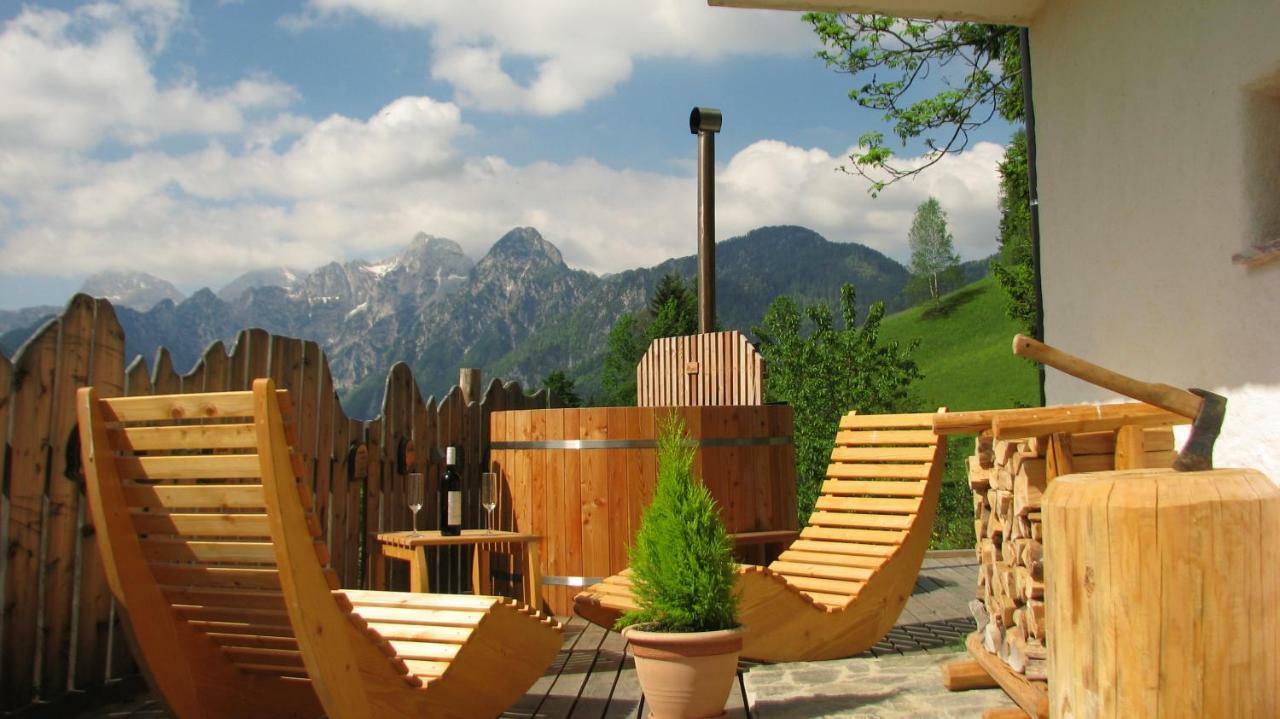 Holiday Chalet "Alpine Dreams" With Private Wellness Solčava Zewnętrze zdjęcie